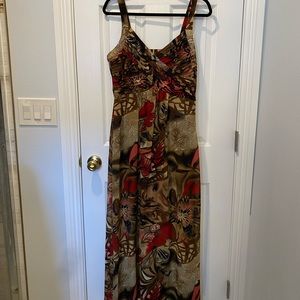 Maxi dress printed